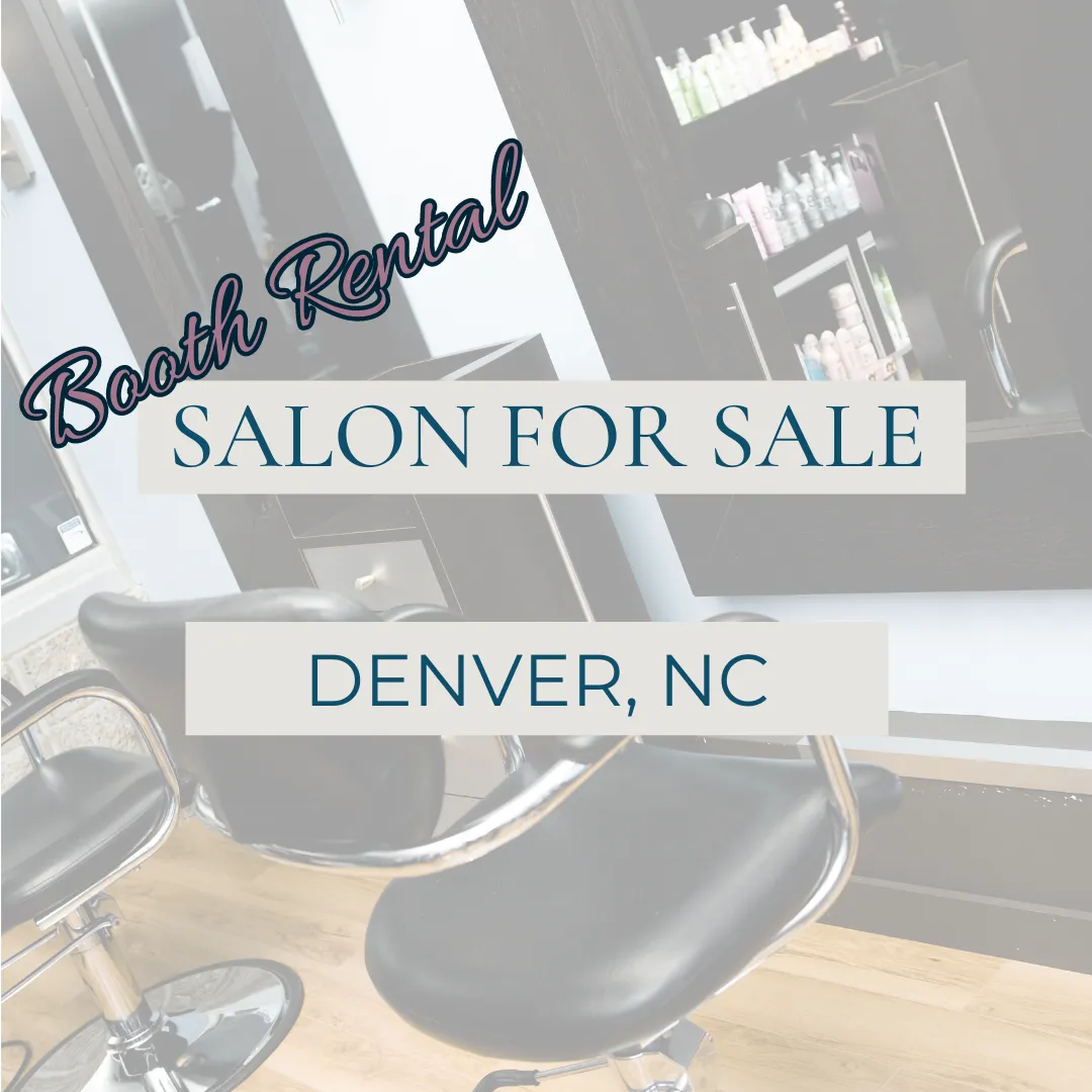 Booth rental salon in affluent Lake Norman Area
