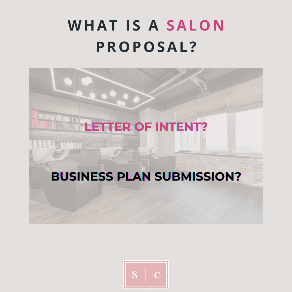 salon proposal meaning