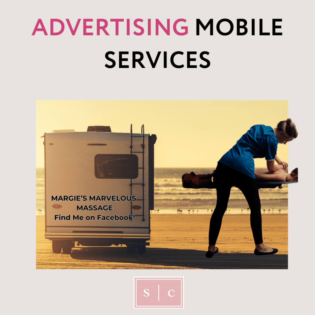 creative advertising ideas for salon services on wheels