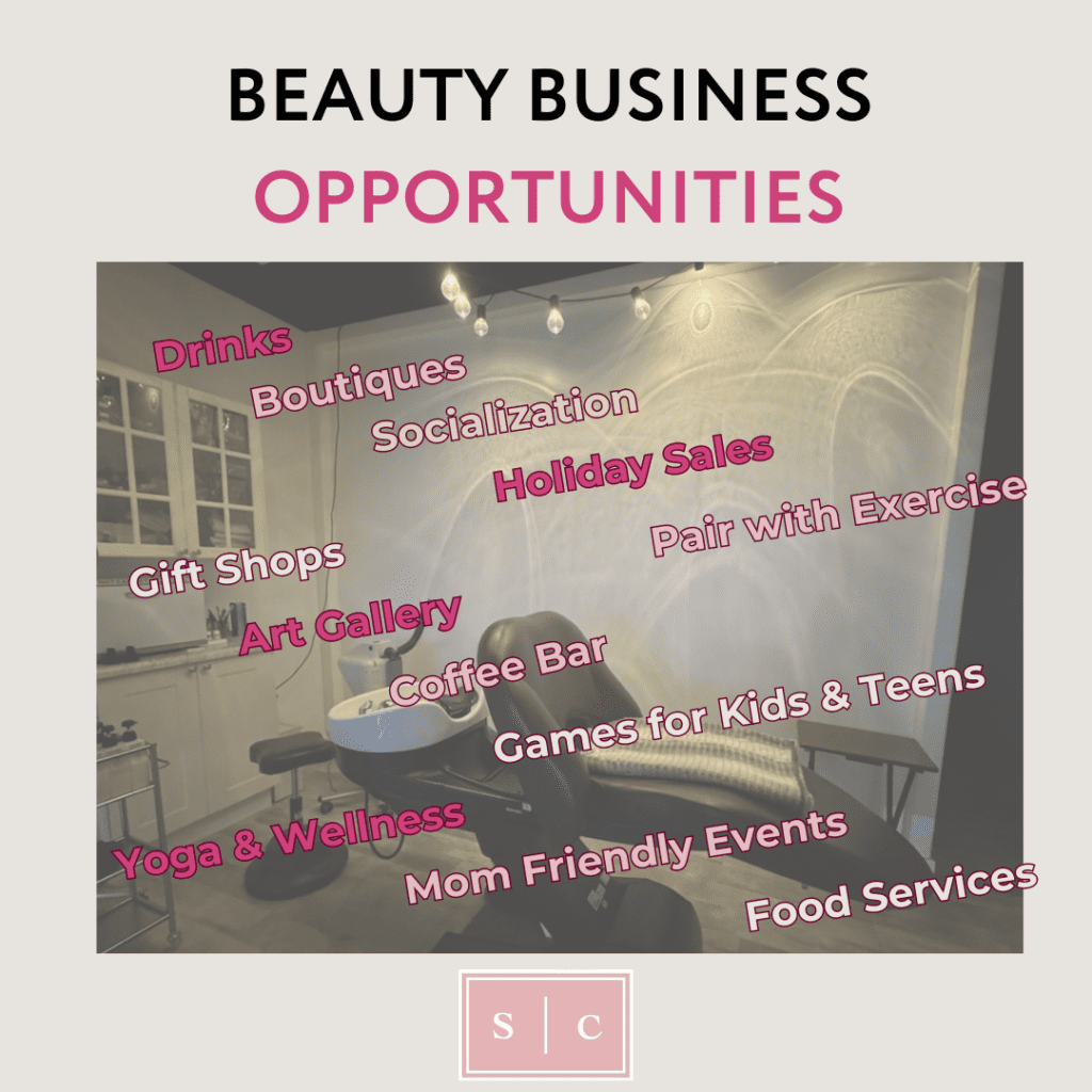 photo of ideas for salon, spa and barber shop owners to add additional income streams to their businesses