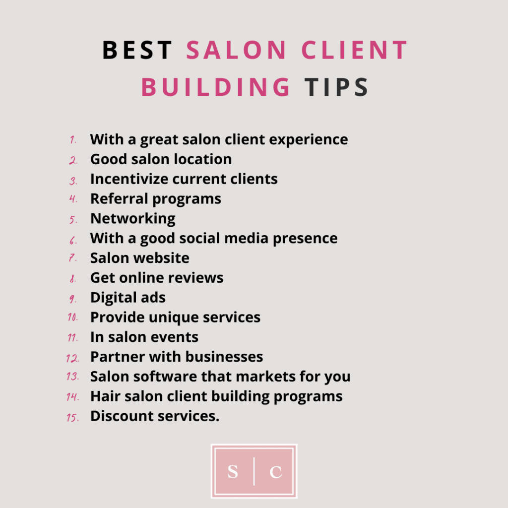 how to get new clients in a salon