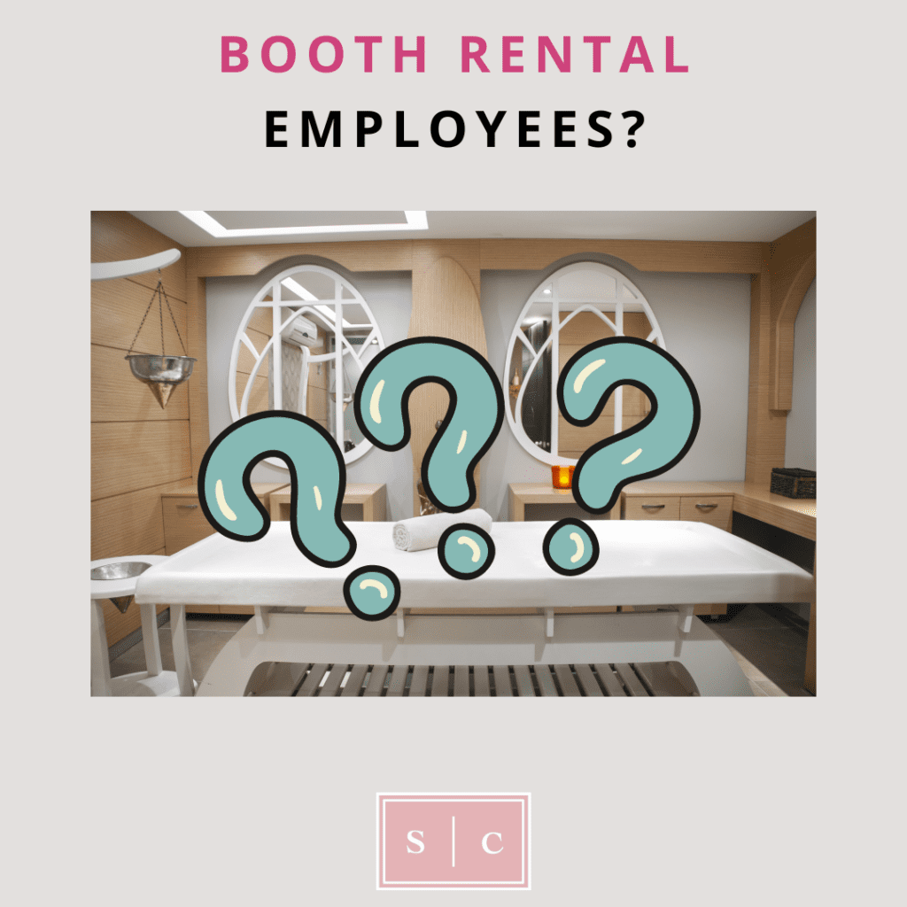 are booth renters employees?