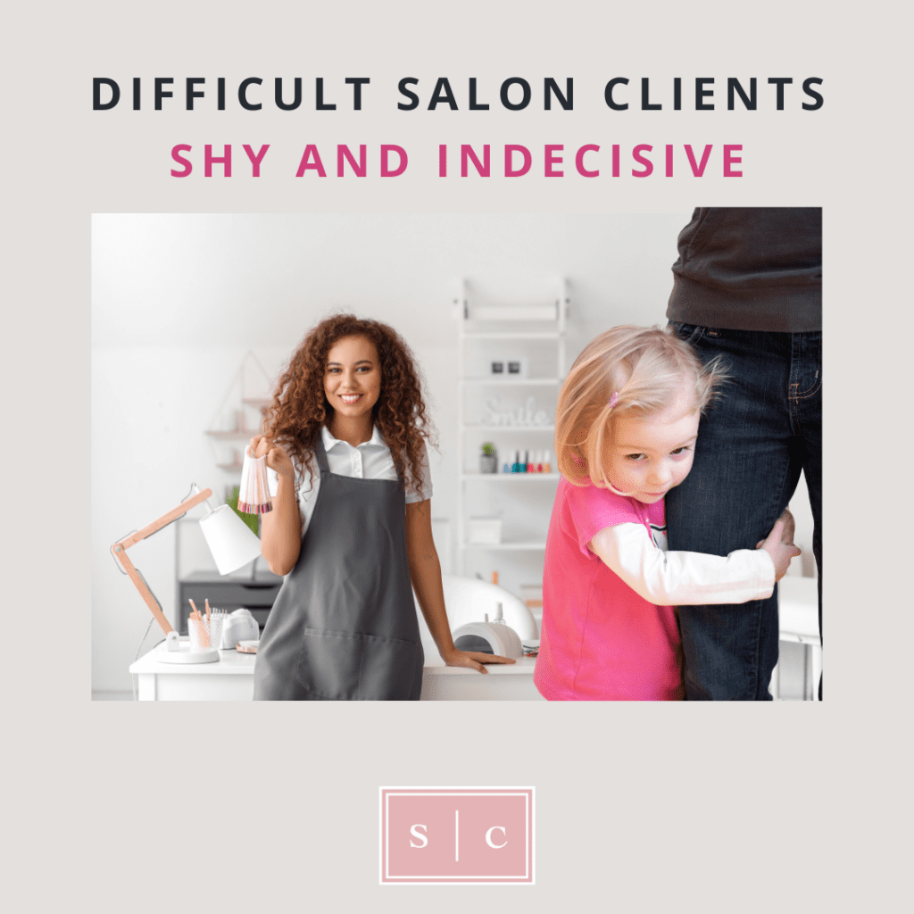 hair clients who can't make decisions