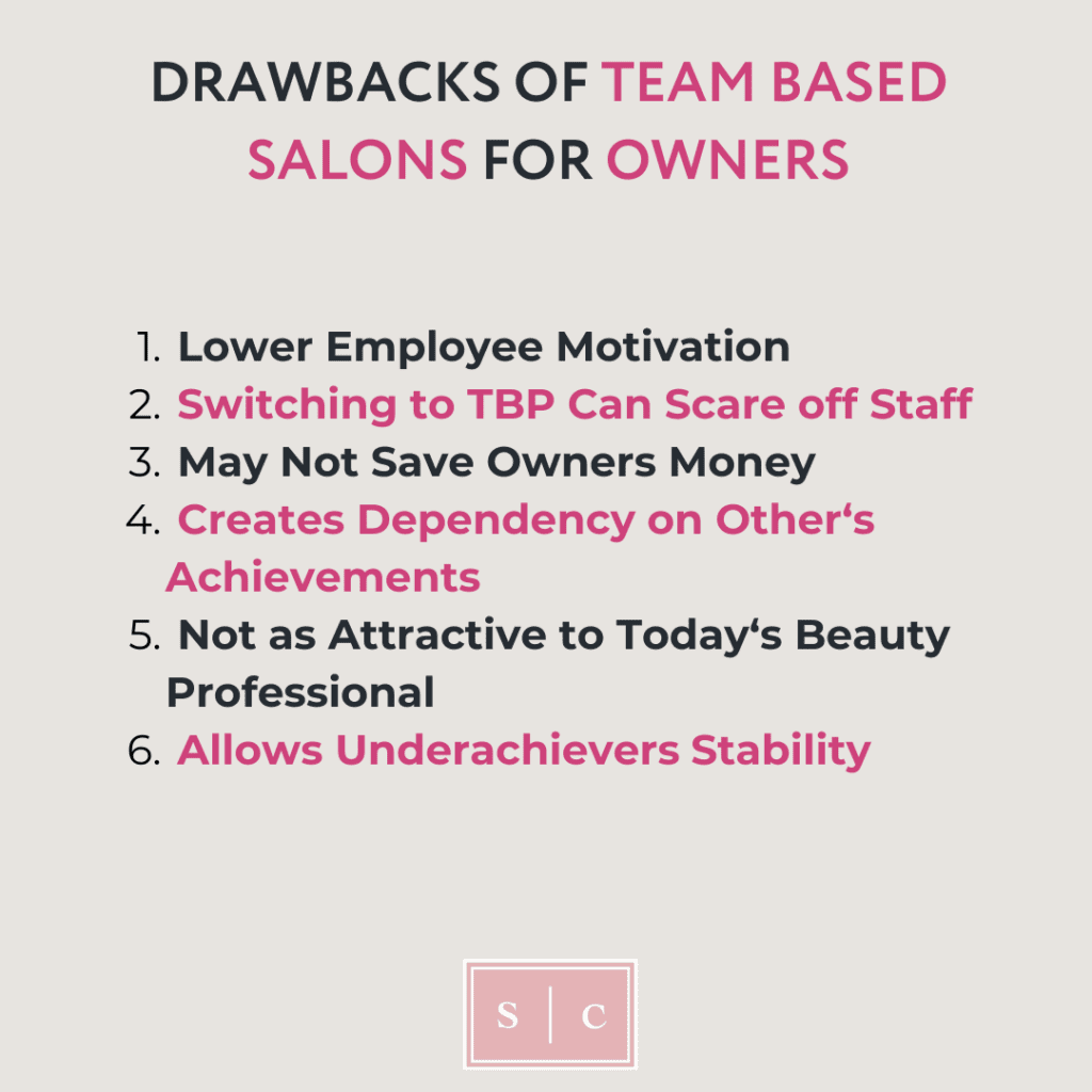 why commission salons may be a better choice for ownership