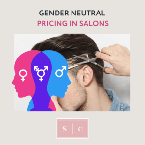 how charging diffrent prices for men and women in a salon effect a client