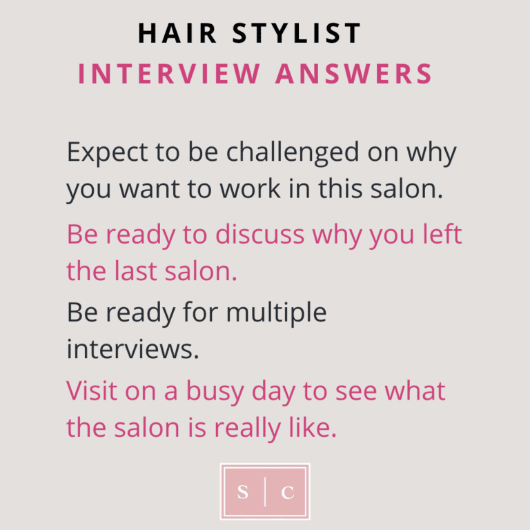 Hair Stylist Interview Questions for both Stylists & Owners