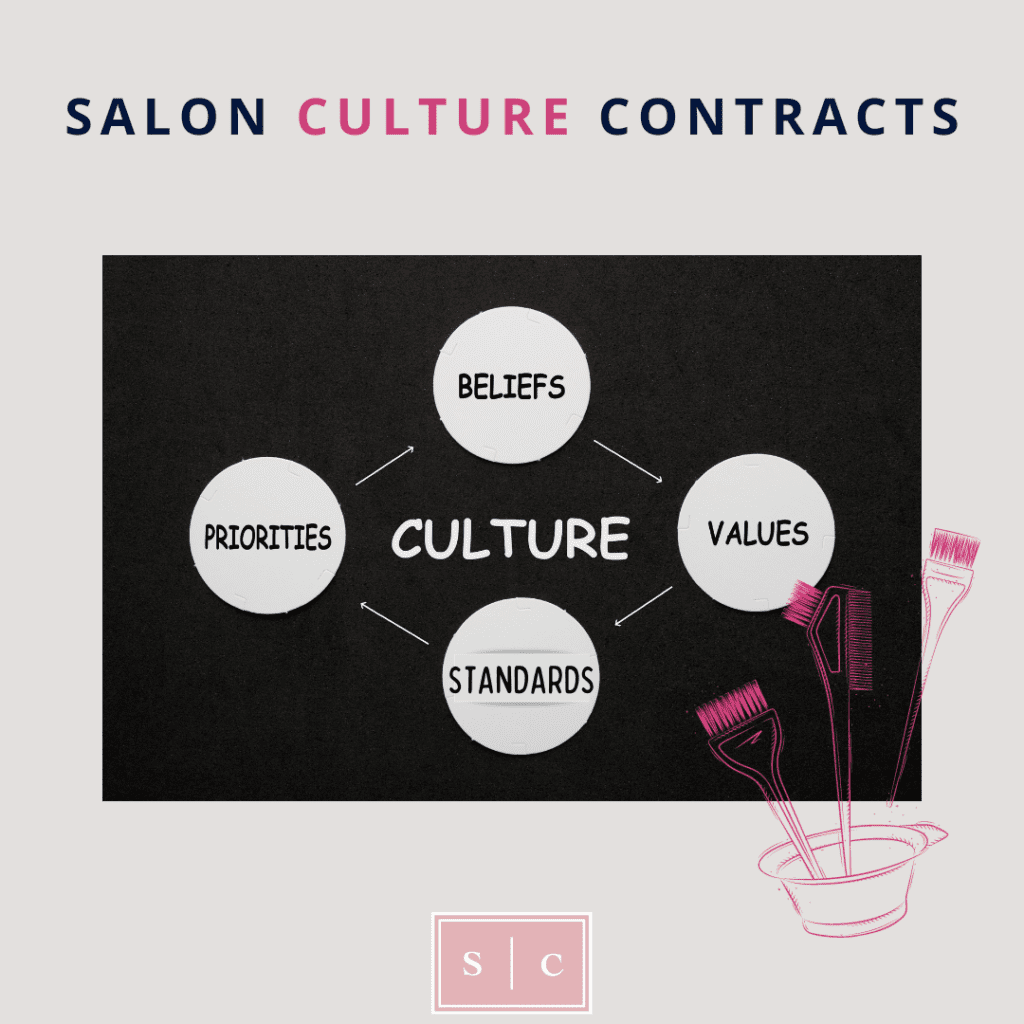 what is included in a salon culture contract
