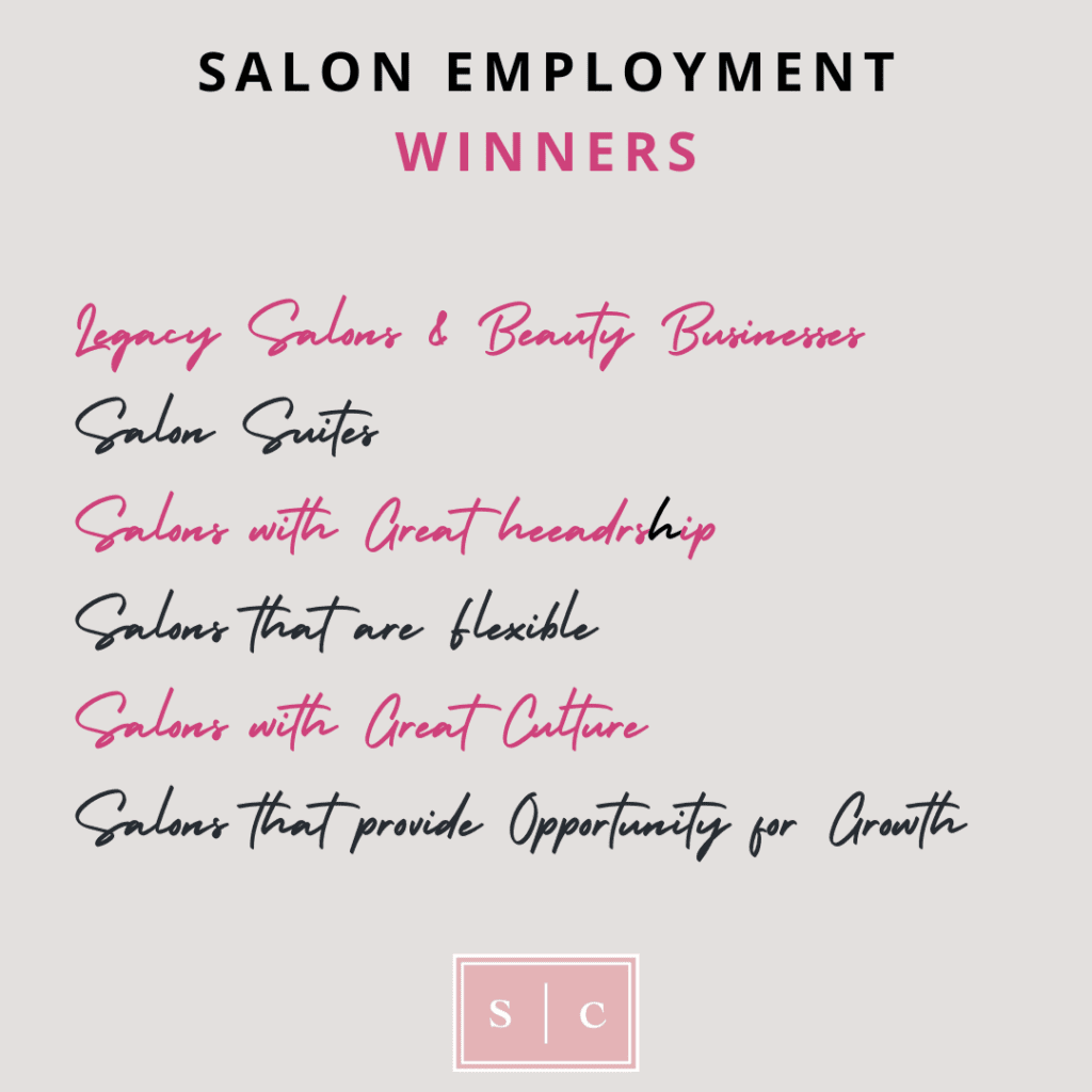 best salons to work for