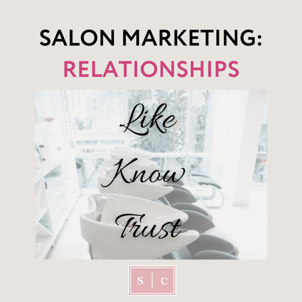how to gain trust with potential salon clients