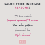 why raise hair prices