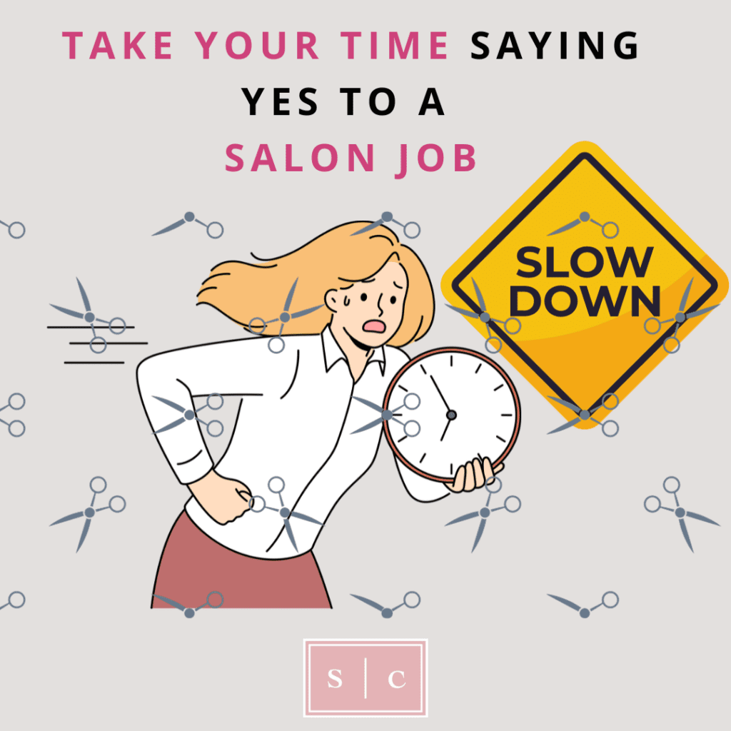 are there many salons hiring?