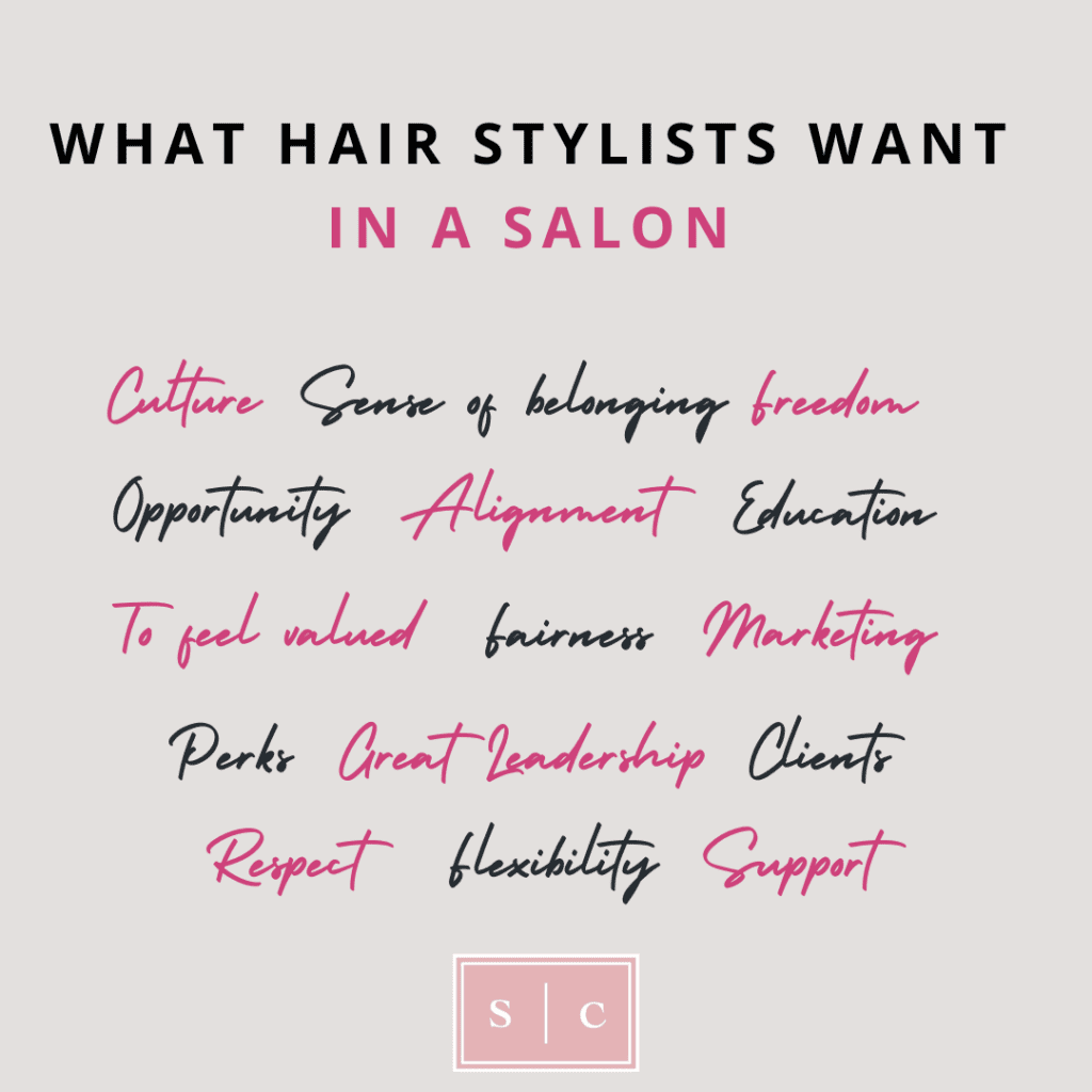 what salon owners should say in an interview